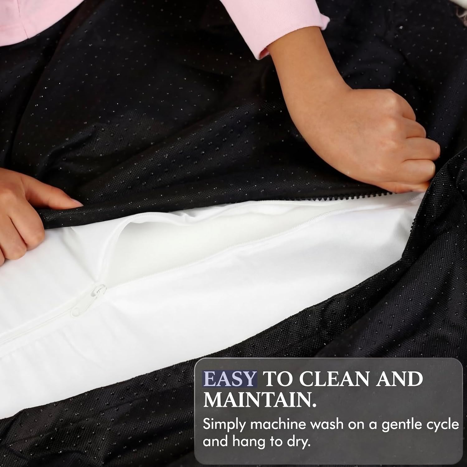 iHappyDog Luxury Faux Fur Orthopedic Dog Bed, Memory Foam Dog Bed for Small, Medium, Large and XL Pets, Fluffy Pet Rug with Waterproof & Washable Cover (Brown, Giant 60x35inch)