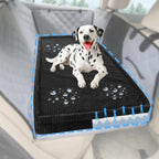 Dog Car Bed, Non-Slip Backseat Extender Pet Mat, Removable Washable Dog Bed for SUVs, Sedans & Trucks, Anti-Slip Travel Bed for Dogs, Easy Clean & Scratch-Proof & Comfort (Black, XL（56"Lx28.7"M×2"H))